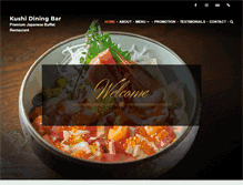 Tablet Screenshot of kushibar.com.sg